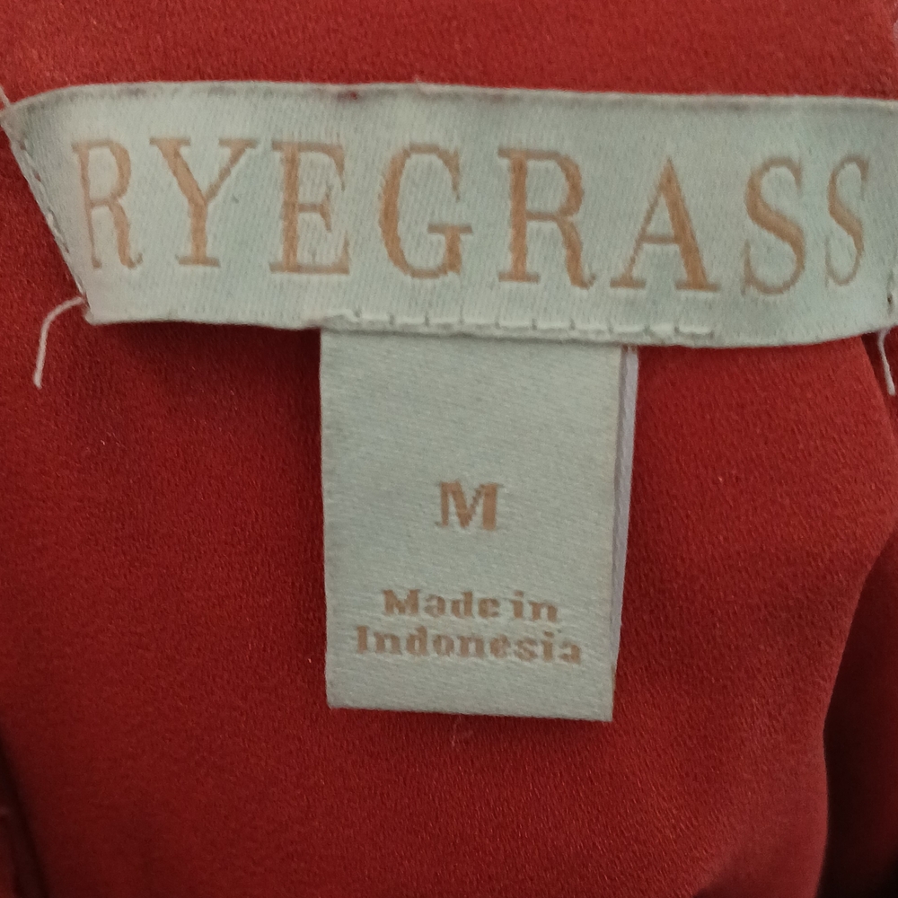 Ryegrass Terracotta/burnt Orange Dress. Size Medium. - Picture 5 of 6